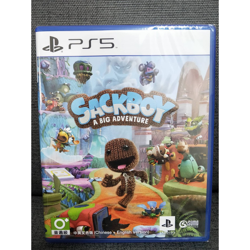 PS5 小小大冒險 Sackboy A Big Adventure 小小大星球 現貨全新 中文版