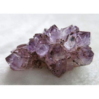 《※精品水晶※》能量至寶 - 透亮鈦金紫晶簇/紫水晶簇 R130704