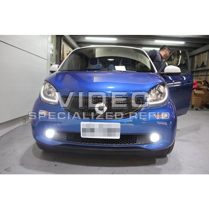 巨城汽車精品 HID BENZ SMART forfour 霧燈 HID 6000K 歐系車專用 燈系改裝專家