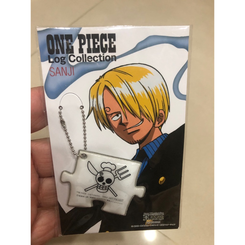 絕版10年航海王log Collection Sanji香吉士個人徽章吊飾限量非賣品 蝦皮購物