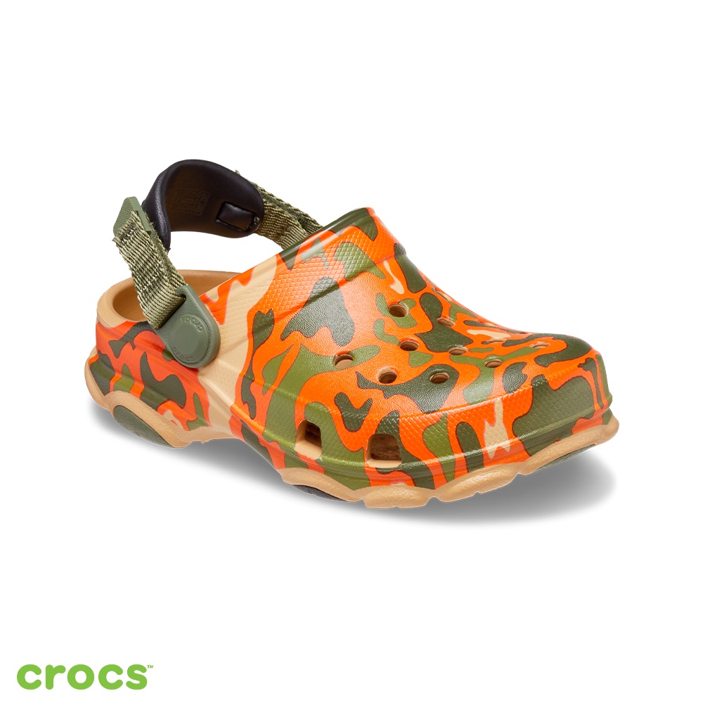 Crocs 卡駱馳 (童鞋) 經典迷彩小童All Terrain克駱格-208097-2UG_洞洞鞋