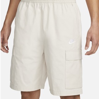 NIKE 口袋短褲 AS M NK CLUB CARGO SHORT 男 FB1247104 米白 現貨 廠商直送