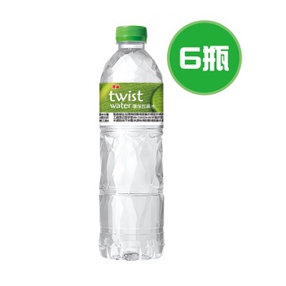 泰山 Twist Water 環保包裝水 6瓶(600ml/瓶)
