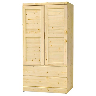 obis 衣櫥 衣櫃 松木3X6尺雙抽衣櫥