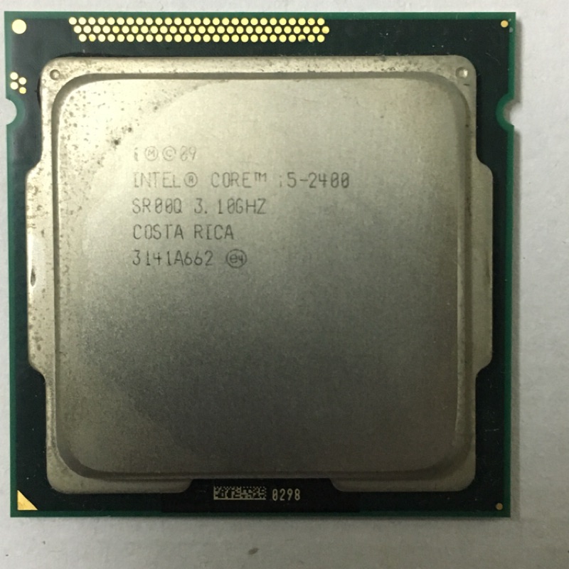 二手良品 Intel I5-2400 3.10Ghz 含風扇