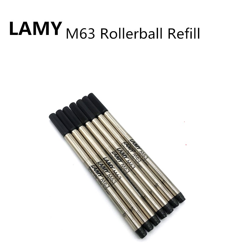 Lamy M63 圓珠筆筆芯筆芯圓珠筆 - 黑色藍色。