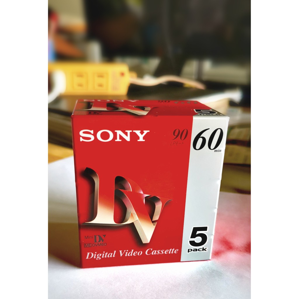 SONY mini DV 60min. 空白錄影帶 5DVM60R3 日本製