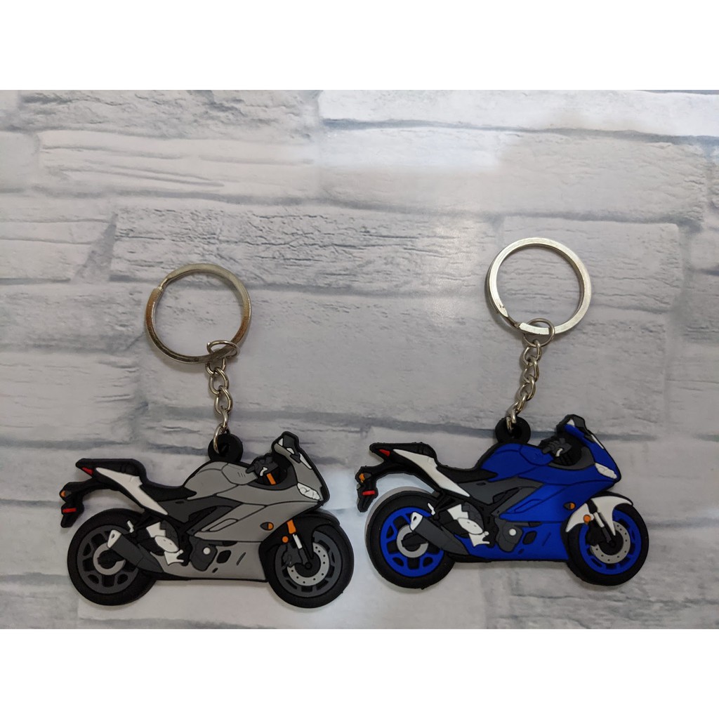 小梁部品 R3 鑰匙圈 吊飾 YZF R3 YAMAHA 山葉 單面 新款 橡膠 R15 R6