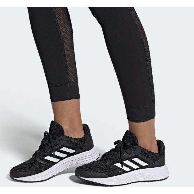 【鞋印良品】愛迪達 adidas Galaxy 5 FW6125 黑白 女慢跑鞋 緩震 止滑 耐磨 透氣 舒適 穿搭