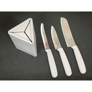 「工具家達人」 YAXELL 迷你廚房刀架套裝 有架子 三德刀 水果刀 番茄刀 菜刀 料理刀