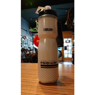 CAMELBAK (白) Podium 加大保冷噴射水瓶 710ml (夙單車)