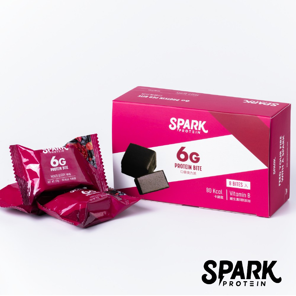 Spark Bite口袋食力派Mini盒-野莓派對口味(奶素)