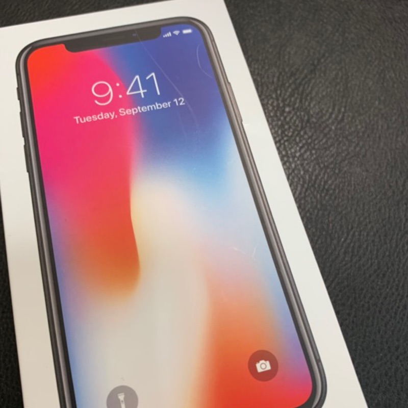 少用如新 iPhone X 黑色 256G 保固至2019/09/15