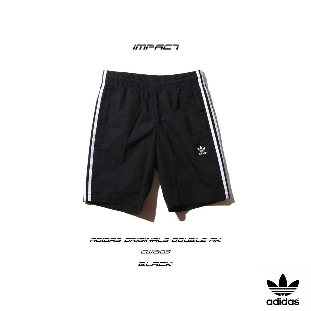 capítulo Pesimista Apoyarse Adidas Originals Double AK 男款黑白運動休閒三線短褲CW1305 IMPACT | 蝦皮購物