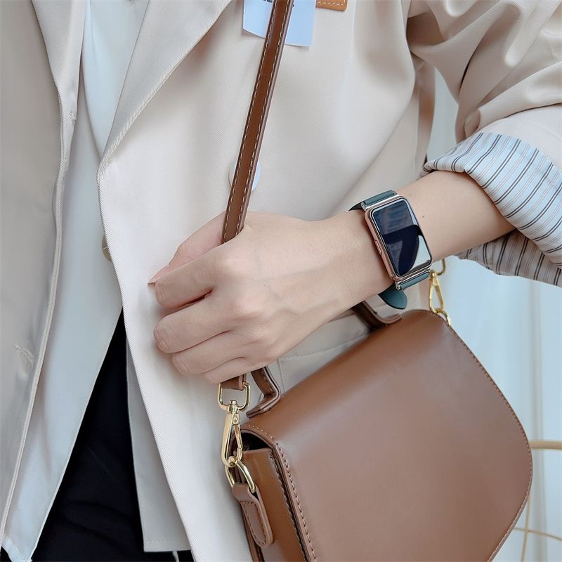 華為 適用於 Huawei Watch Fit 2 錶帶小腰圍精美矽膠錶帶時尚通用