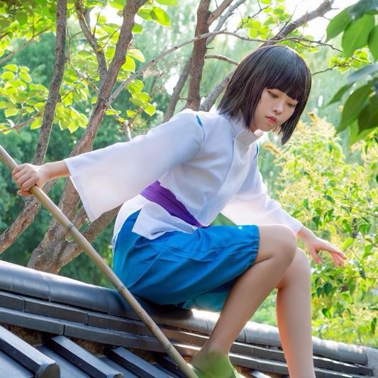 動漫二次元千與千尋cosplay服荻野千尋白龍琥珀川全套cos服小千 蝦皮購物