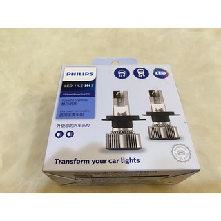 全新 " 公司貨 PHILIPS 飛利浦 LED-HL H4 H11 燈泡 " 兩入 售價 1998元