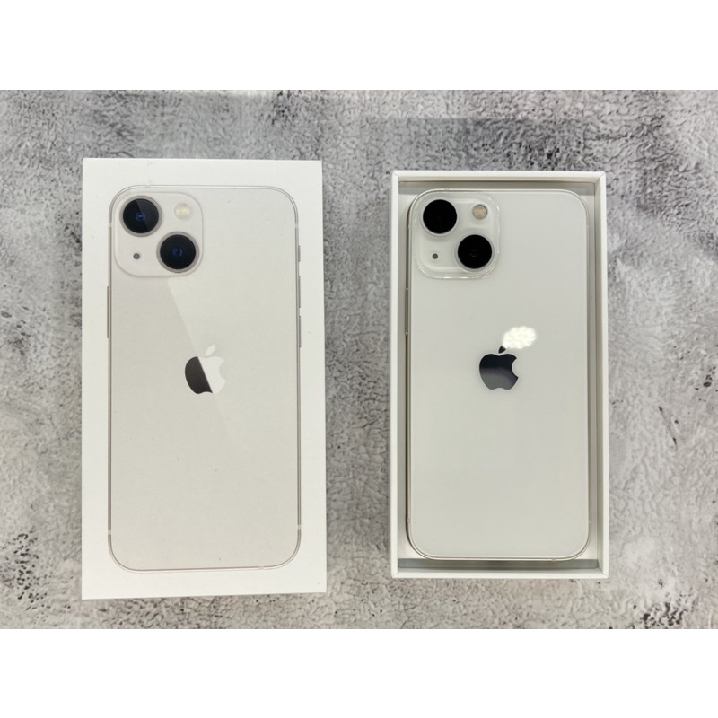 最高折＄5000♠️福利機 iphone 13 mini 128G  白色 台灣貨89%