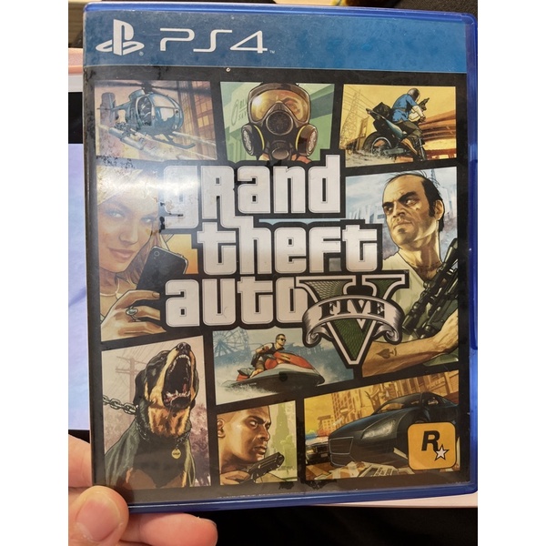 PS4 GTA5 中文版 附地圖