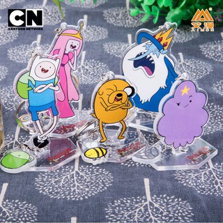 白阿尼動漫｜現貨｜CN官方授權 探險活寶 Adventure Time 阿寶 老皮 泡泡糖公主 鑰匙圈 壓克力立牌