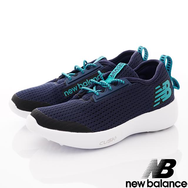 new balance&gt;&lt;紐巴倫 彈力超輕機能運動鞋 CVNO藍(17/19cm)零碼
