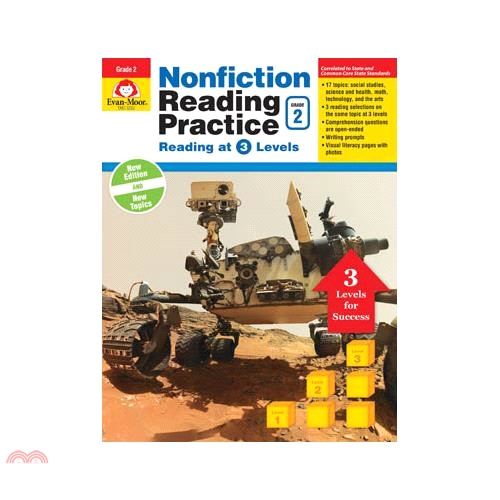 Nonfiction Reading Practice, Grade 2: Reading at 3 Levels