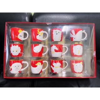 🔥現貨🔥starbucks-89ml生肖咖啡馬克杯禮盒組