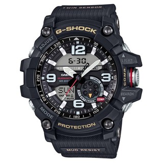 CASIO卡西歐G-SHOCK 全方位防塵泥雙傳感器休閒運動錶(GG-1000-1A)強悍黑/55.3mm