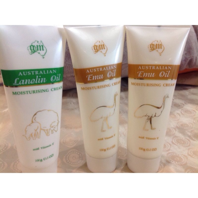 (全新) G&amp;M 澳洲綿羊油知名品牌 身體保濕乳霜 此款為Emu Oil