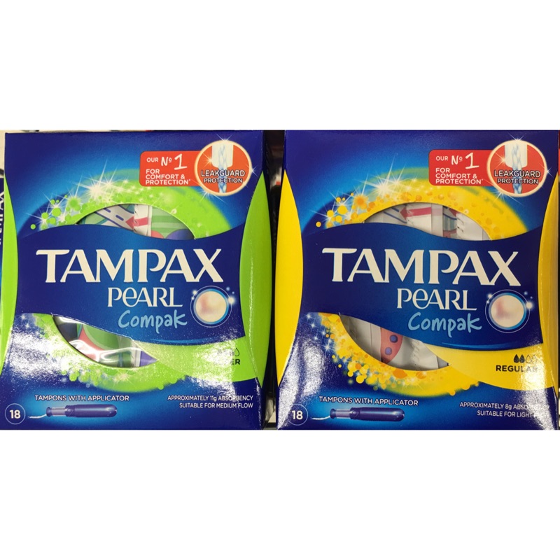 Coco澳洲代購  新版 Tampax  導管式棉條 短導管 Super Regular 18入/盒