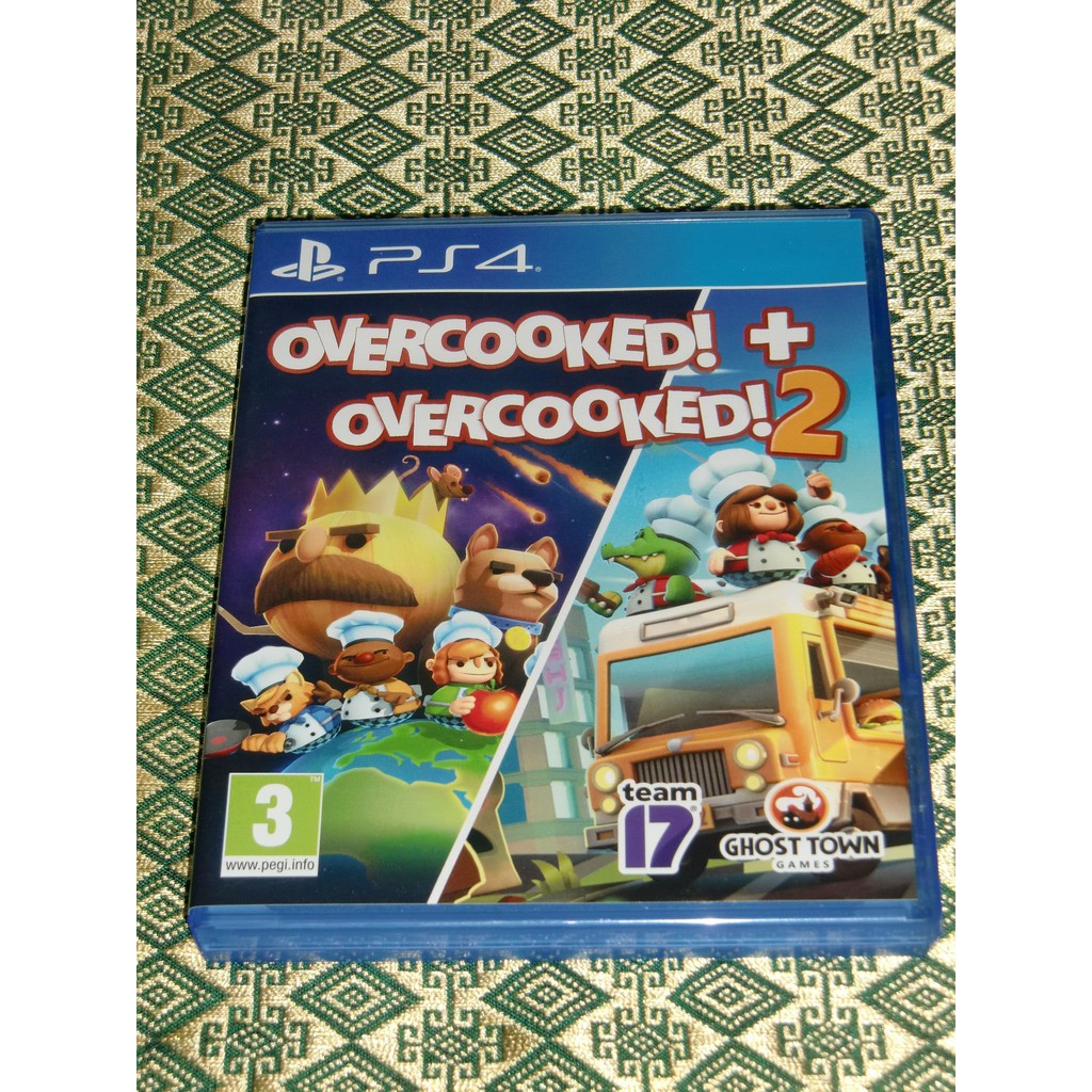 PS4 煮過頭 1+2 合輯 Overcooked 二手