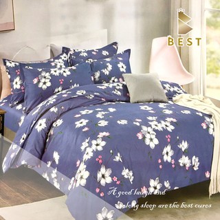【BEST寢飾】花香麗影 床包枕套組 床包 雙人 加大 枕頭套 三件組 雲絲棉