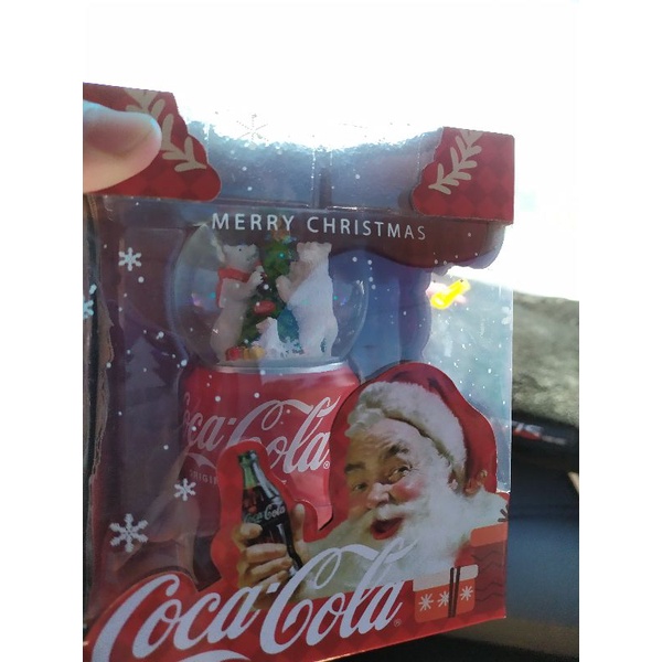 2021 可口可樂 Coca-Cola 聖誕水晶球 耶誕水晶球 水晶球 北極熊 聖誕樹 7-11限定