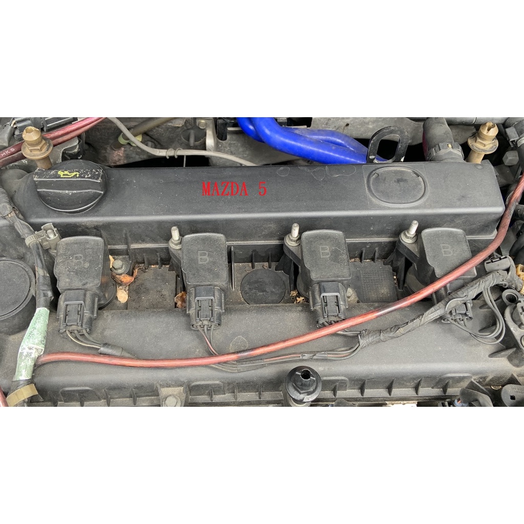 動力強化工程~MAZDA 5   2005-2012  2.0 專用引擎考耳 考爾 負極接地線~大幅提高馬力~