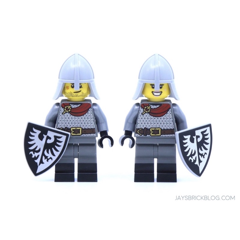 《一起玩Lego》樂高 黑鷹騎士 城堡士兵戰士71032人偶 全新
