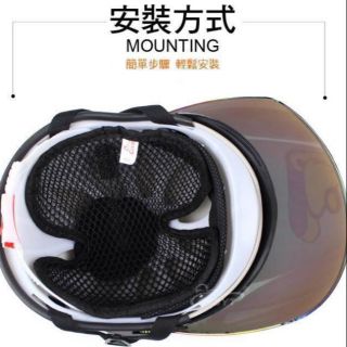 3D蜂巢立體安全帽透氣散熱墊