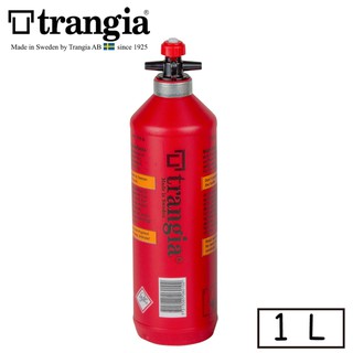 【Trangia 瑞典 Fuel Bottle 1.0L 燃料瓶《經典紅》】506010/汽油瓶/燃油罐/汽化/悠遊山水