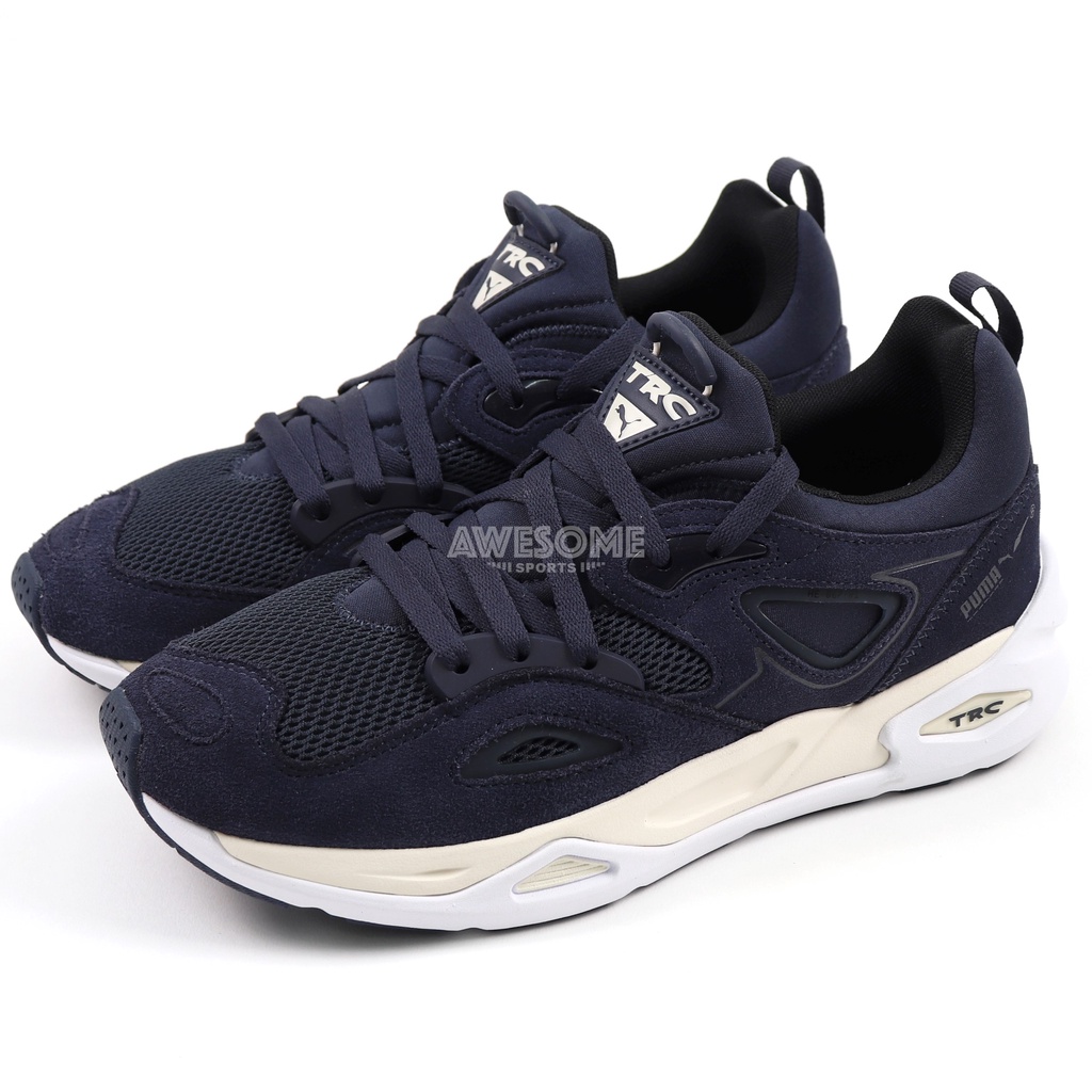 [歐鉉]PUMA TRC BLAZE TONAL 深藍 襪套鞋 運動鞋 休閒鞋 男女鞋 388616-01