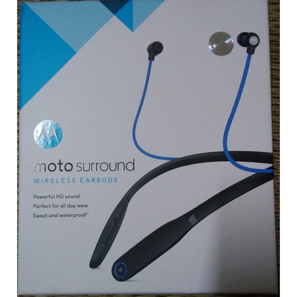 Motorola Moto Surround(後頸式藍芽耳機)--二手