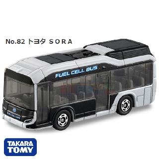 『 單位日貨 』9月 日本正版 TOMICA 多美 概念車 SORA 氫動能 環保 巴士 合金 小車 NO.82