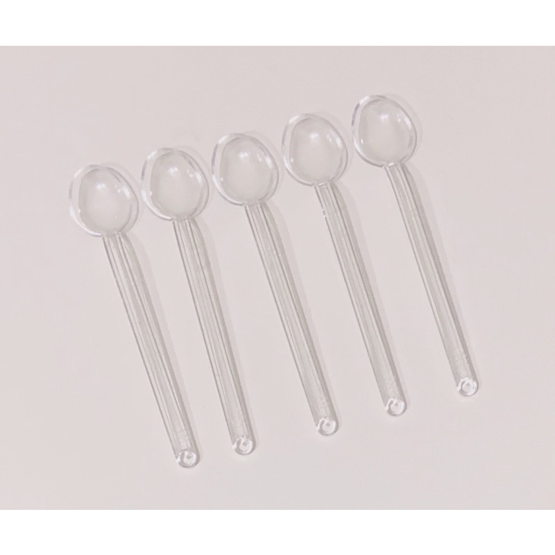 ［全新］藥粉匙 中藥湯匙 免洗塑膠匙 塑膠小湯匙 透明小湯匙 透明塑膠匙