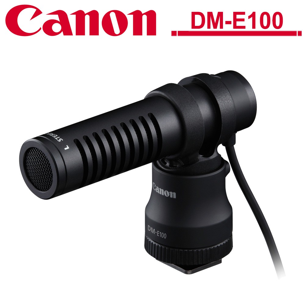 Canon DM-E100 立體聲麥克風(公司貨)