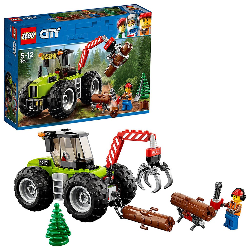 【益祥模型玩具】LEGO 樂高 60181森林拖拉機 Forest Tractor