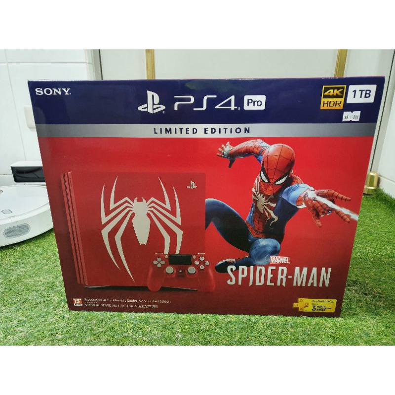 SONY PS4 PRO 7117 1T 漫威蜘蛛人 特仕主機同捆組 限量版 限定版 台灣公司貨
