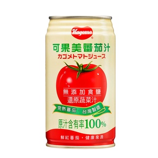 可果美 100%蕃茄汁(無新增食鹽) [箱購]340ml x 24【家樂福】