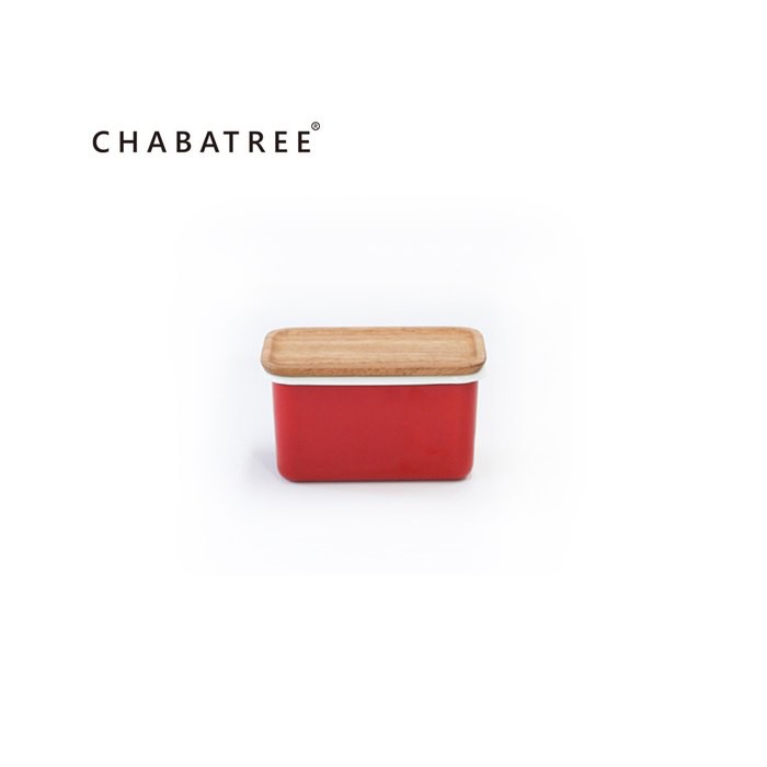 【Chabatree】370ml琺瑯密封儲物盒/保鮮盒 琺瑯系列(四色可選)-S