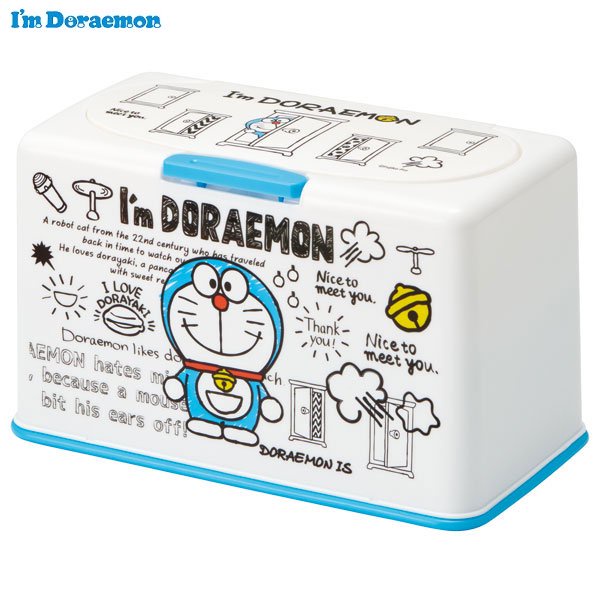 ♡松鼠日貨♡日本 skater 正版 哆啦A夢 小叮噹 Doraemon 口罩 收納盒  置物盒
