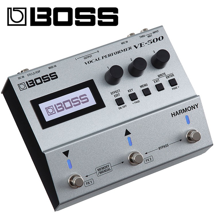 BOSS VE-500人聲效果器-原廠公司貨