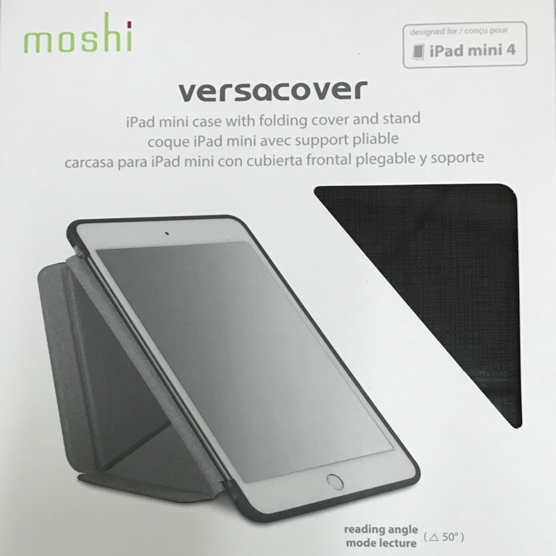 給@li.kofang下標區 全新 Moshi VersaCover for iPad mini 4 多角度前後保護套