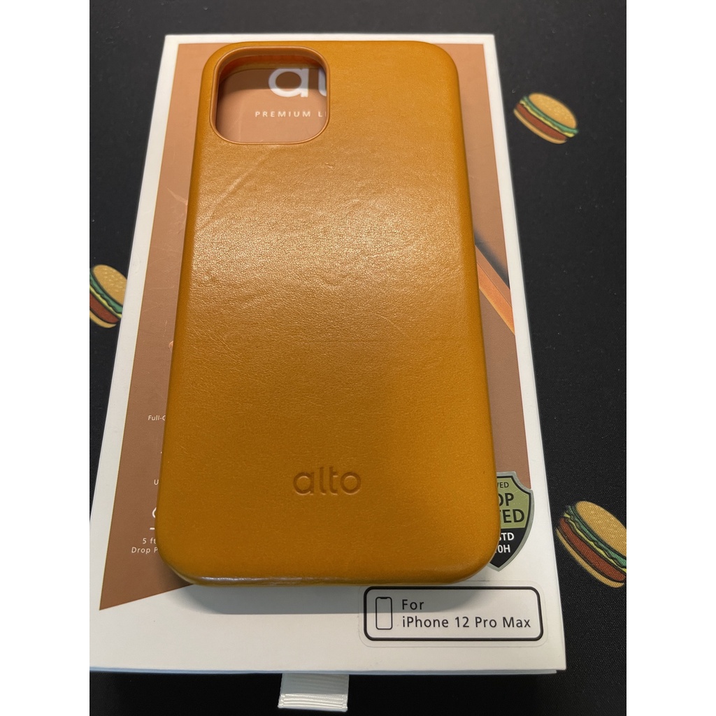 Alto Original 360 皮革手機殼 – 焦糖棕（iPhone 12 Pro Max)